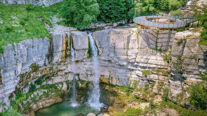 Водопад Кинчха Грузия