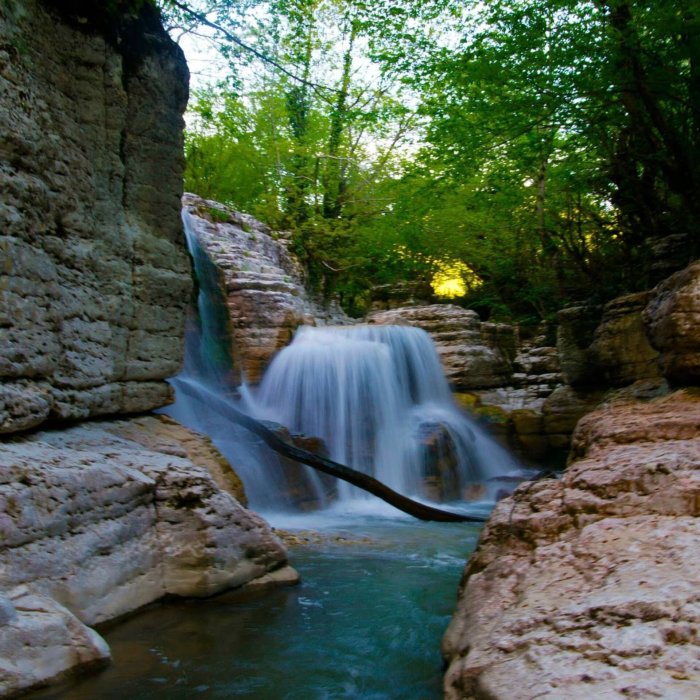 Водопад Кинчха Грузия