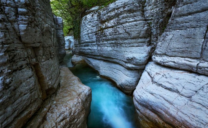 Водопад Инцира Грузия