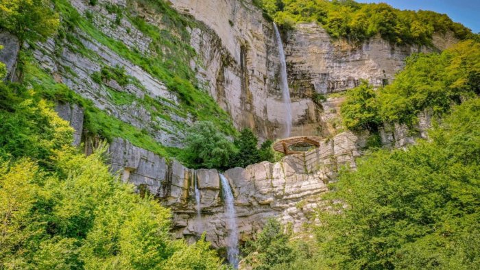 Водопад Окаце Грузия