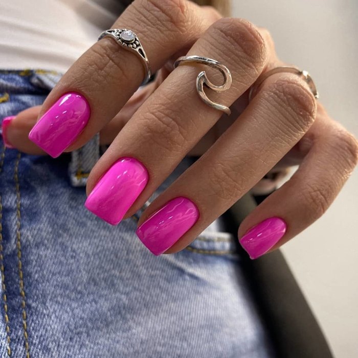 Маникюр на короткие