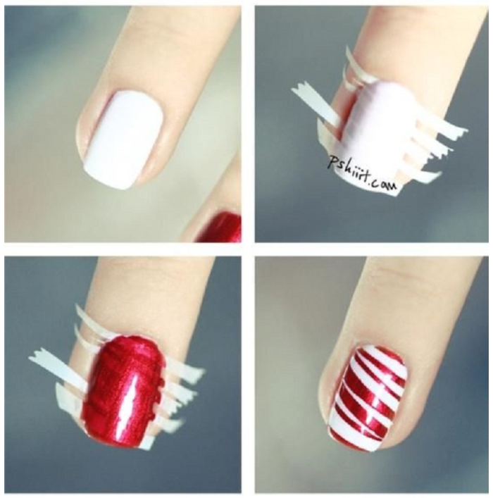 Маникюр в школу