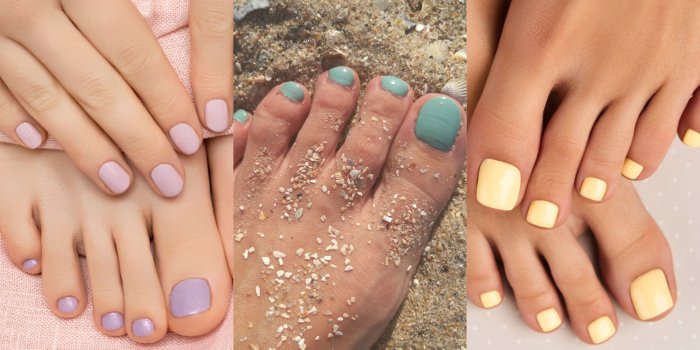 Педикюр френч 2022